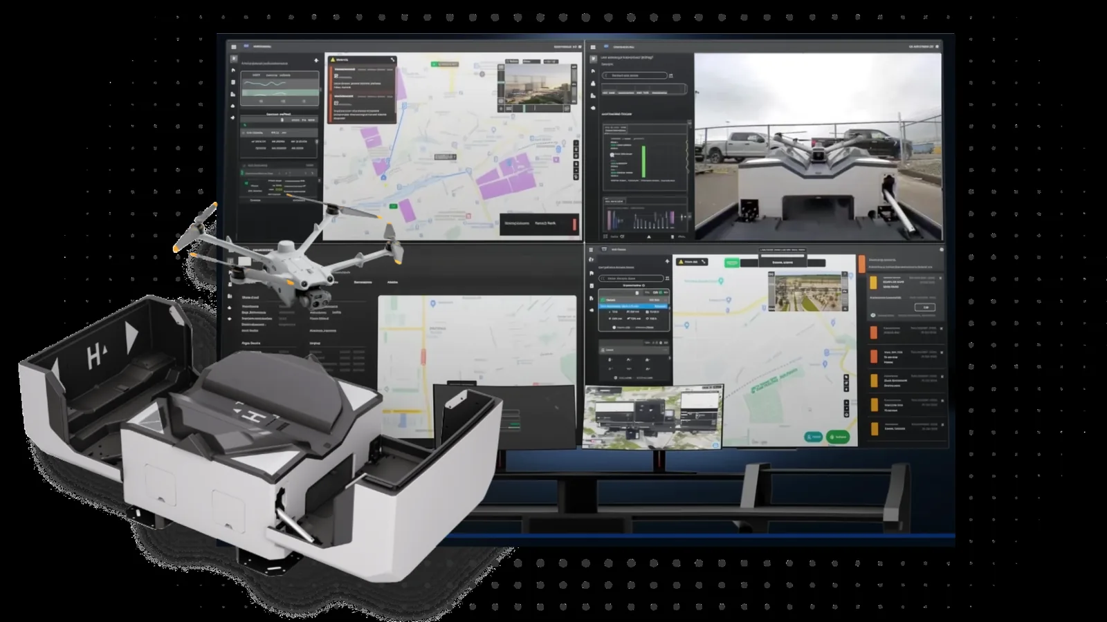 Autonomous Drone Dock at Mine Site